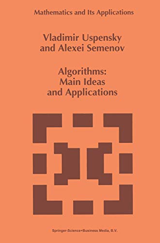 Algorithms: Main Ideas and Applications [Hardcover]