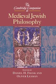 The Cambridge Companion to Medieval Jeish Philosophy [Hardcover]