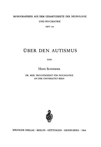 ber den Autismus [Paperback]