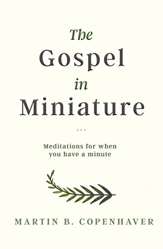 The Gospel in Miniature: Meditations for When You Have a Minute [Paperback]