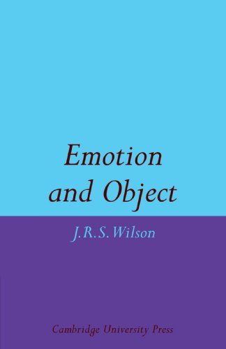 Emotion and Object [Paperback]