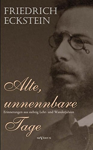 Alte, Unnennbare Tage (german Edition) [Paperback]