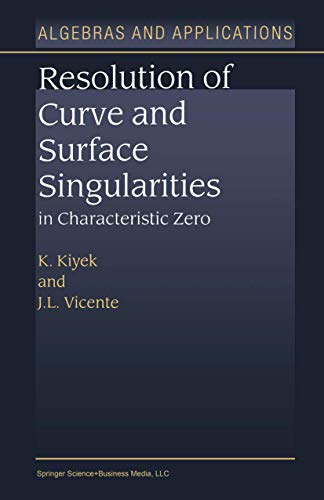 Resolution of Curve and Surface Singularities in Characteristic Zero [Paperback]