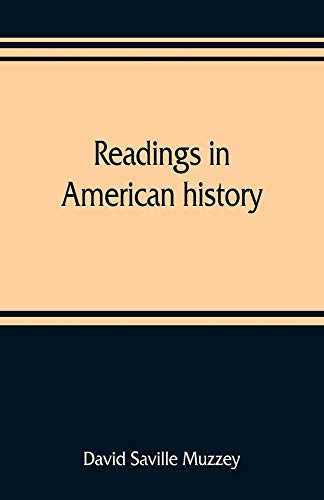 Readings in American History [Paperback]