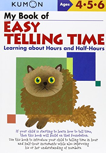 My Book Of Easy Telling Time: Learning About Hours And Half-Hours [Paperback]