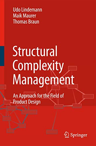 Structural Complexity Management: An Approach for the Field of Product Design [Hardcover]