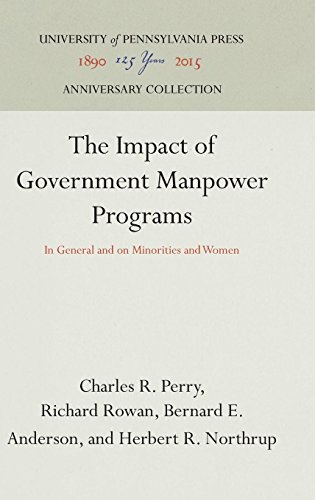 Impact of Government Manpoer Programs [Hardcover]