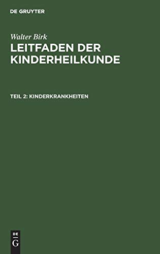 Kinderkrankheiten [Hardcover]