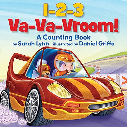 1-2-3 Va-Va-Vroom!: A Counting Book [Hardcover]