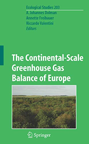 The Continental-Scale Greenhouse Gas Balance of Europe [Hardcover]