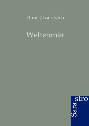 Weltenm R (german Edition) [Paperback]