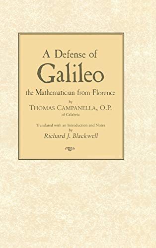 A Defense of Galileo, the Mathematician from Florence [Hardcover]