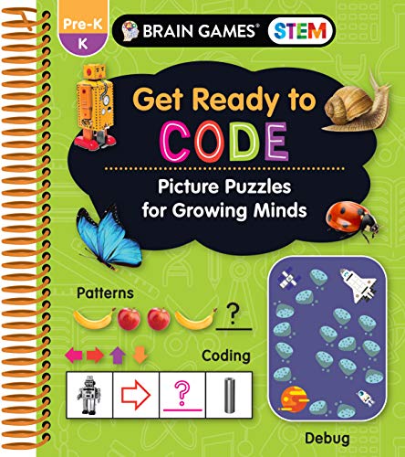 Brain Games STEM - Get Ready to Code : Picture Puzzles for Growing Minds (Workbo [Unknown]