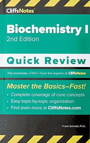 Cliffsnotes Biochemistry I