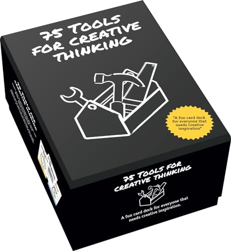 75 Tools for Creative Thinking: A Fun Card Deck for Creative Inspiration [Kit]