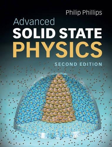 Advanced Solid State Physics [Hardcover]