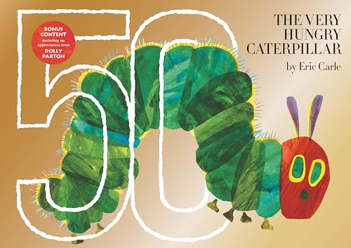 The Very Hungry Caterpillar: 50th Anniversary Golden Edition [Hardcover]