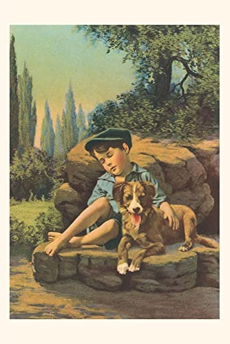 Vintage Journal Boy ith Dog [Paperback]