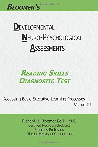 Bloomer's Developmental Neuropsychological Assessments(DNA) Volume III  Reading [Paperback]