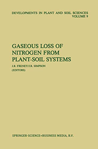 Gaseous Loss of Nitrogen from Plant-Soil Systems [Hardcover]