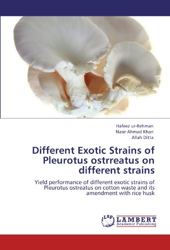 Different Exotic Strains of Pleurotus Ostrreatus on Different Strains [Paperback]