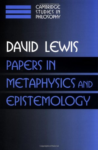 Papers in Metaphysics and Epistemology Volume 2 [Paperback]