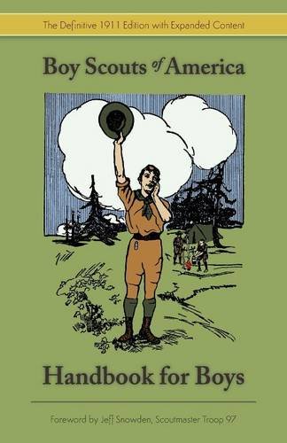 Boy Scouts Handbook The First Edition, 1911 (dover Books On Americana) [Paperback]