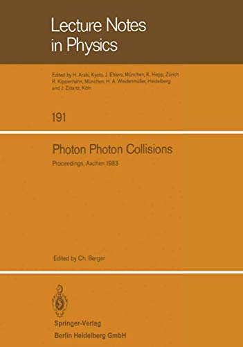 Photon Photon Collisions: Proceedings of the