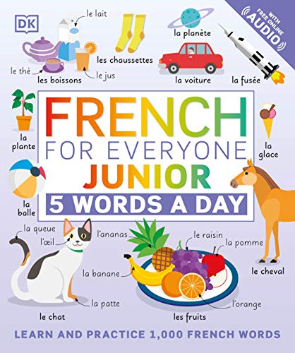 French for Everyone Junior: 5 Words a Day [Paperback]