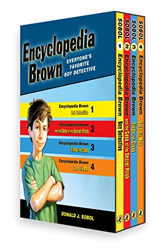 Encyclopedia Brown Box Set (4 Books) [Paperba