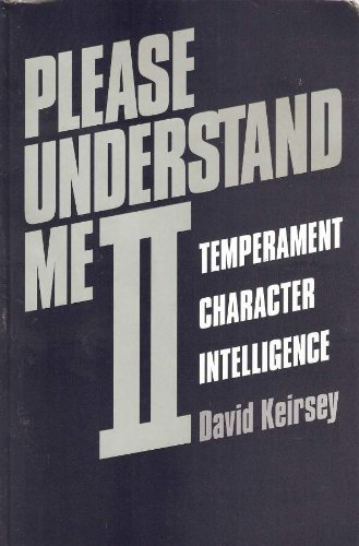 Please Understand Me Ii: Temperament, Character, Intelligence [Paperback]