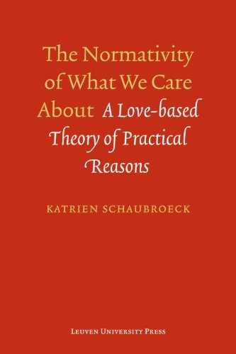 The Normativity Of What We Care About: A Love-Based Theory Of Practical Reasons [Paperback]