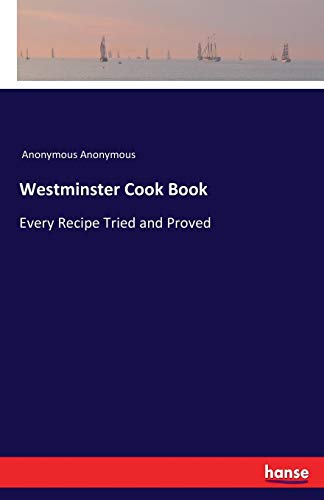 Westminster Cook Book [Paperback]