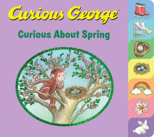 Curious George Curious About Spring (tabbed b