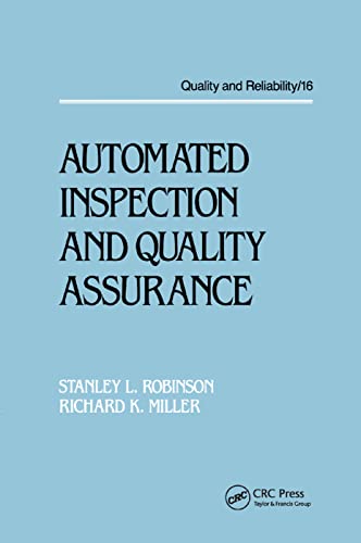 Automated Inspection and Quality Assurance [Paperback]