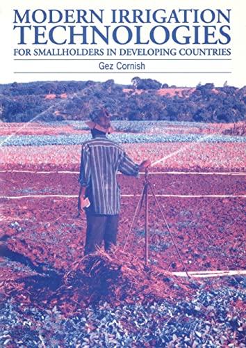 Modern Irrigation Technologies for Smallholders in Developing Countries [Paperback]