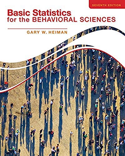 Basic Statistics for the Behavioral Sciences [Hardcover]