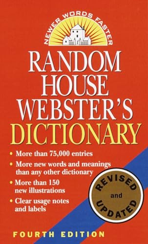 Random House Webster's Dictionary: Fourth Edition, Revised and Updated [Paperback]