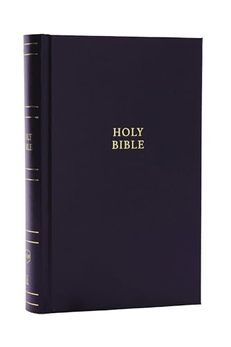 NKJV Personal Size Large Print Bible with 43,000 Cross References, Black Hardcov [Hardcover]