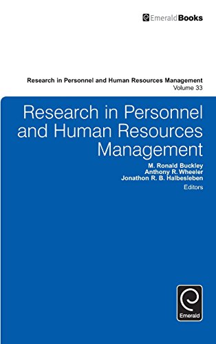 Research In Personnel And Human Resources Management [Hardcover]