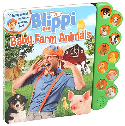 Blippi: Baby Farm Animals [Board book]