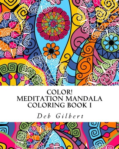 Color Meditation Mandala Coloring, Book I [Paperback]