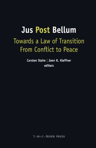 Jus Post Bellum: Towards a Law of Transition From Conflict to Peace [Hardcover]