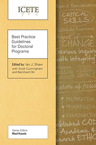 Best Practice Guidelines For Doctoral Programs (icete Series) [Paperback]