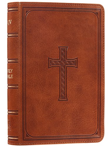 Holy Bible: Kjv Large Print Compact Edition: Tan [Imitation Leather]