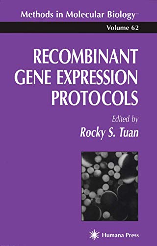 Recombinant Gene Expression Protocols [Paperback]