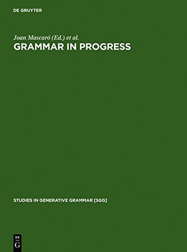 Grammar in Progress  Glo Essays for Henk Van Riemsdijk [Hardcover]