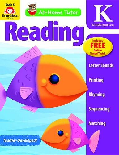 At-Home Tutor: Reading, Grade K [Paperback]