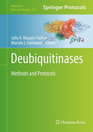 Deubiquitinases: Methods and Protocols [Hardcover]