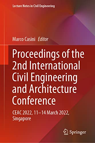 Proceedings of the 2nd International Civil Engineering and Architecture Conferen [Hardcover]